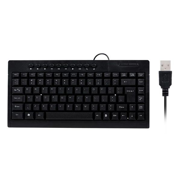 

multimedia keyboard wired silent waterproof gaming for lappc usb keyboards