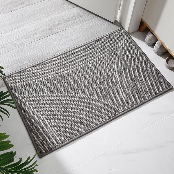

carpets door mat geometric entry simple absorbent non slip foot dust removal wear resistant outdoor carpet decor