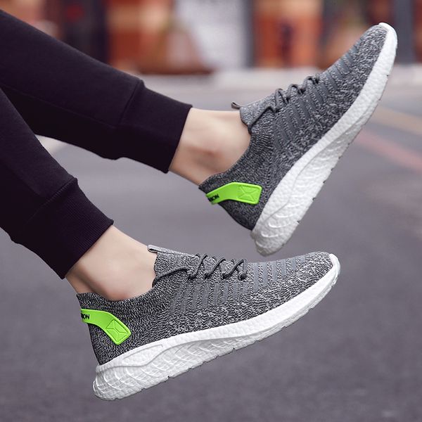 

big size 46 womens mens running shoes gray blue black white outdoor jogging sports trainers sneakers code: lx33-0810