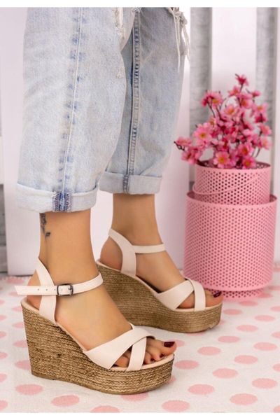 

sandals babin skin wedges, Black