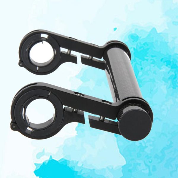 

bike handlebars &components 20cm handlebar extension lightweight carbon fiber double clamp accessories bracket