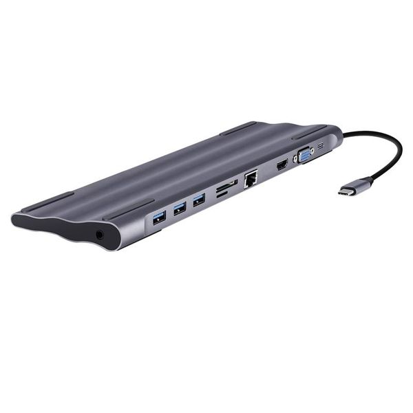 

in 1 usb c hub, multi-function docking station pd fast charge, for pc lapstations