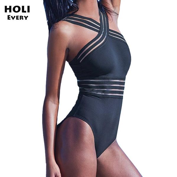 

one-piece suits plus size swimwear 1 one piece swimsuit women monokini bandage criss-cross swim may beach female bathing suit lady 36