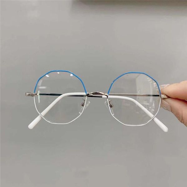 

fashion sunglasses frames vintage children round glasses oversized boys and girls frame optical eyeglass spectacles eyeglasses, Black