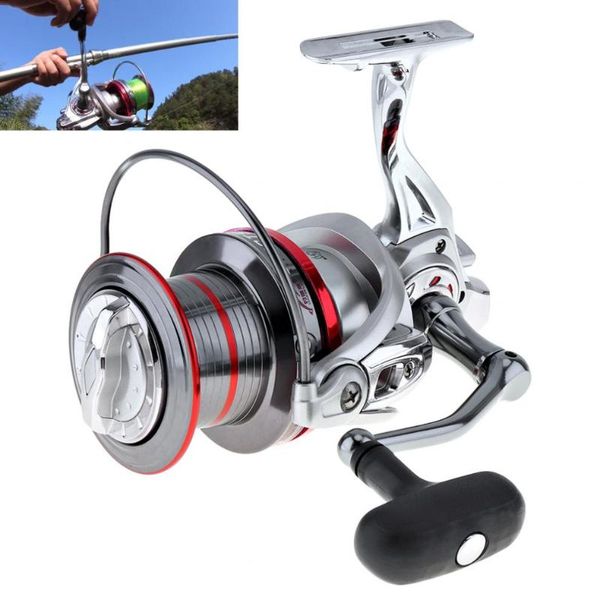 

baitcasting reels full metal spinning fishing reel 9000 / 10000 series 14+1 ball bearing 20kg 25kg long distance surfcasting wheel