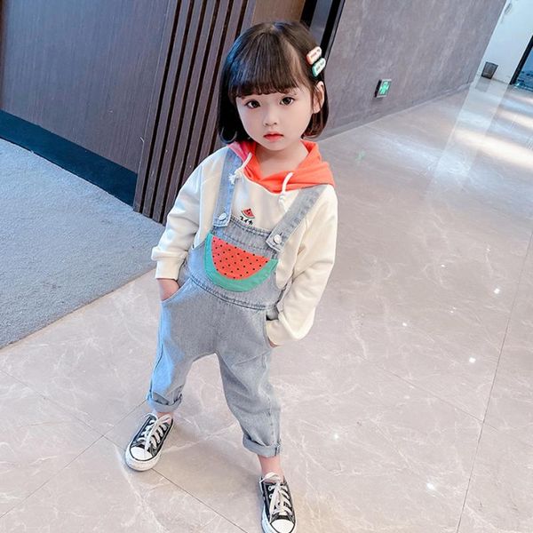 

jumpsuits "toddler girls baby kids denim jumpsuit one piece romper summer outfits rompers playsuit clothes 2021 ", Blue