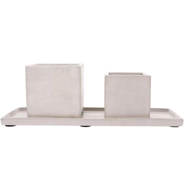 

candles 3pcs concrete candle tins scented jar craft storage jars
