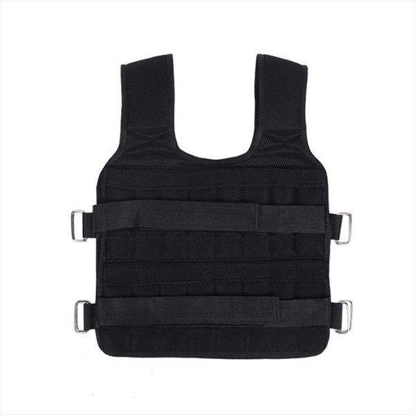 

15kg loading weight vest for boxing training workout fitness gym equipment adjustable waistcoat jacket sand clothing, White;black