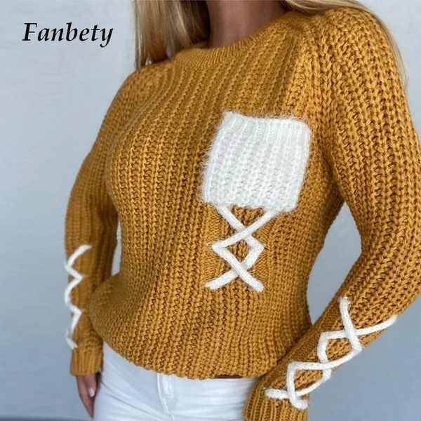 

casual dresses women elegant solid o neck knitted sweaters autumn winter long sleeve pockets pullover streetwear female fit w, Black;gray