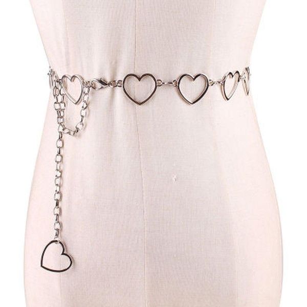 

belts waistband waist chain love heart hollow women fashion belt for, Black;brown