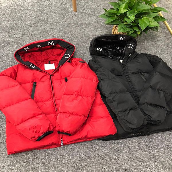 

digner monclair mens down ets parkas hoodie clothing france paris hooded brand style outerwear luxury fashion hombre red black casual street
