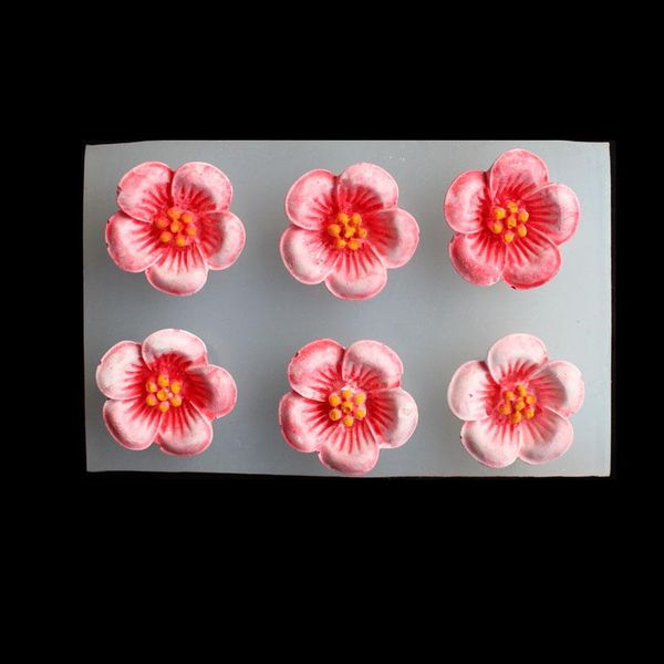 

Sakura Cherry Blossom Flower Silicone Mold Fondant Cake Chocolate Molds Decorating Tool Baking Moulds