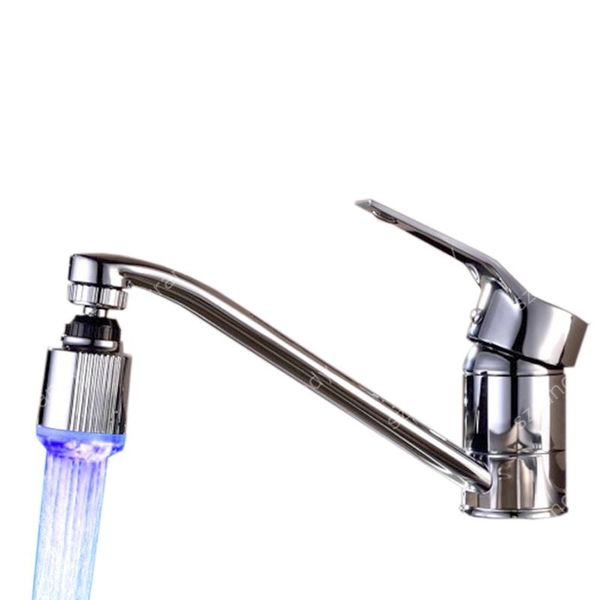 

other faucets, showers & accs single blue color faucet night light with adaptors