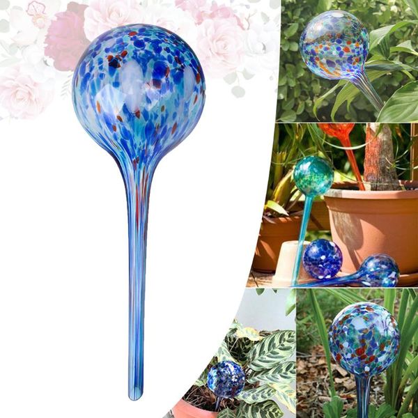 

watering equipments 3pcs ball automatic device color hand-blown glass plant drip irrigation tool 7 * 20cm one-piece beautiful shape safer