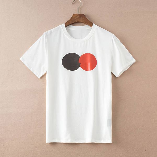 

2021ss men's t-shirt spring summer leisure women's tees black and white short sleeve lovers' wear size s-xxl delivery, White;black