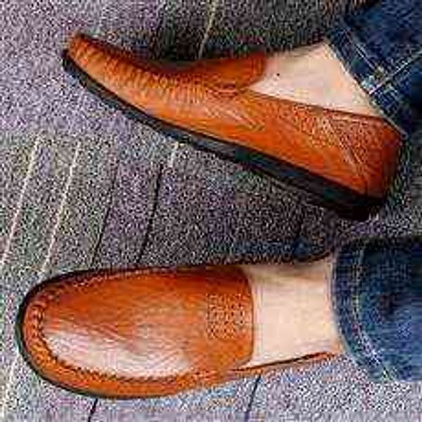 

tangzuo shoes 809-1 iving shoes, with a batch of , 37-45 standard leather yards and top, Black