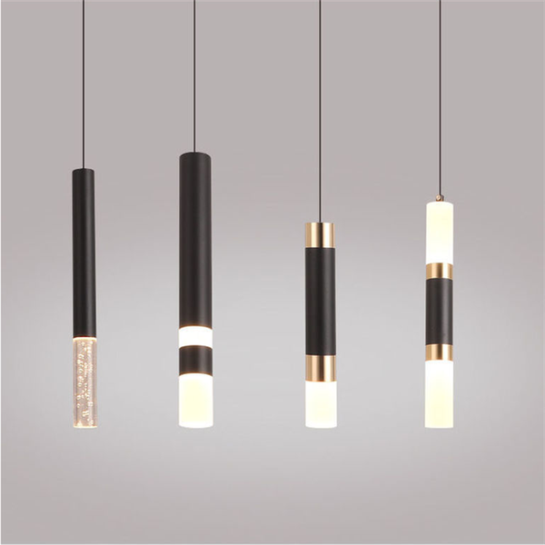 

pendant lamps led light dual sources shine up and down droplight fixture kitchen island dining room shop bar counter decoration