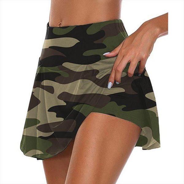 

active running tennis golf womens skirts workout sport inner shorts skorts for summer female plus size, Black