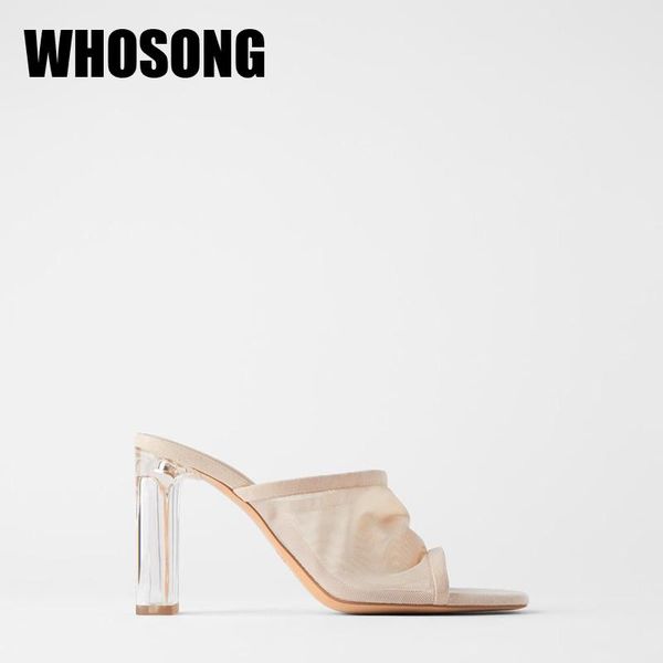 

slippers women girls beige thin heels woman slides ladies soft outside female mesh brand zapatos de mujer, Black
