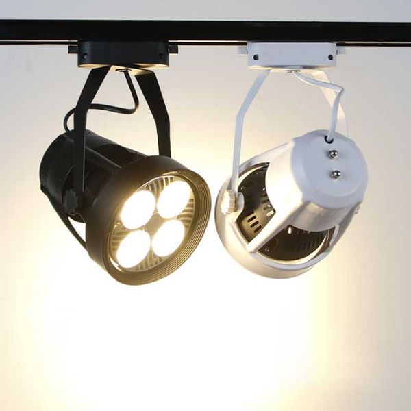 

spotlights led spotlight track light clothing store living room 30 e27 lighting white aluminum 25w 30w 35w bulb indoor lamp