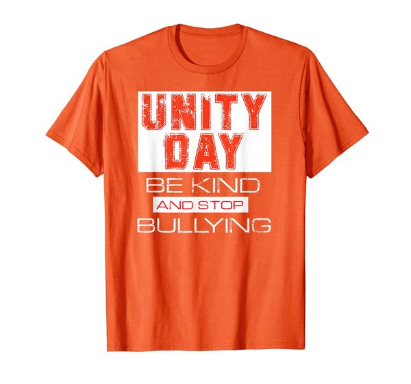 

Unity Day Wear Orange Anti Bullying T-Shirt, Mainly pictures