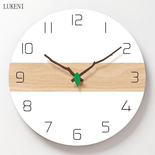 

wall clocks white round volker laser engraving stereo clock home decor