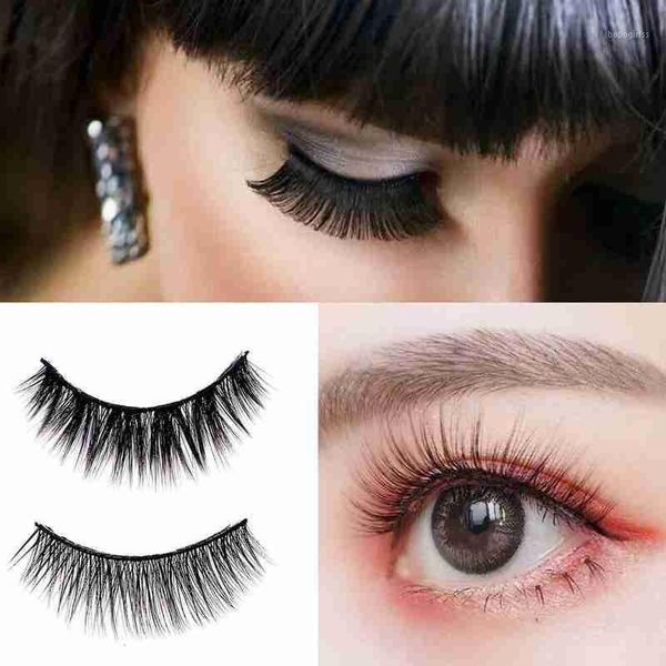 

pairs 15-20mm natural 3d false eyelashes makeup set long faux imitation mink lashes eyelash extension make up tools1