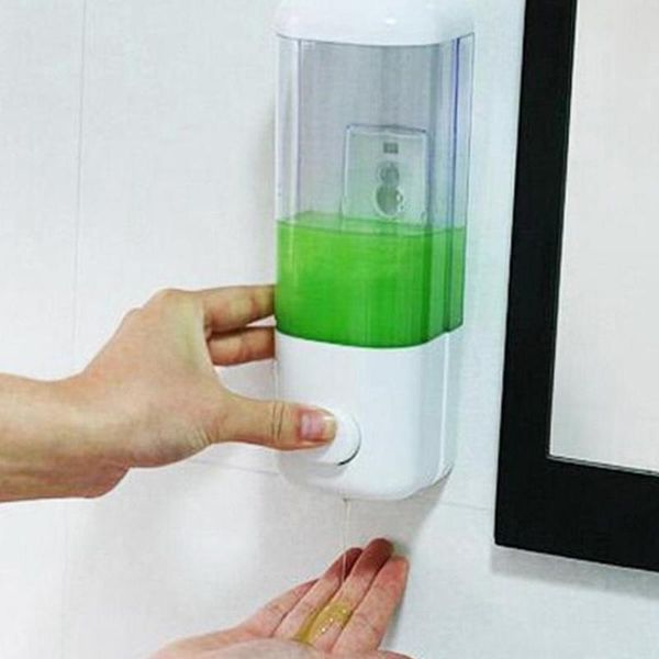 

liquid soap dispenser 500ml automatic touchless sensor hand sanitizer shampoo detergent wall mounted for bathroom kitchen