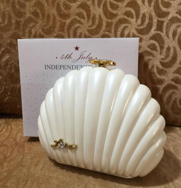 

luxury pearl shell evening bag 4th july independence day women handbags fashion clutch wallet come gift box