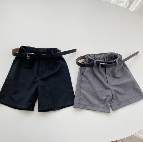 

shorts 2021 arrival girls boys summer fashion kids 2-7 years co195, Black