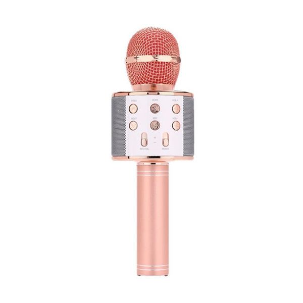 Мобильный телефон k Song Treasure All People Wireless Home Microphone Sing поставляется с аудио -микрофонами