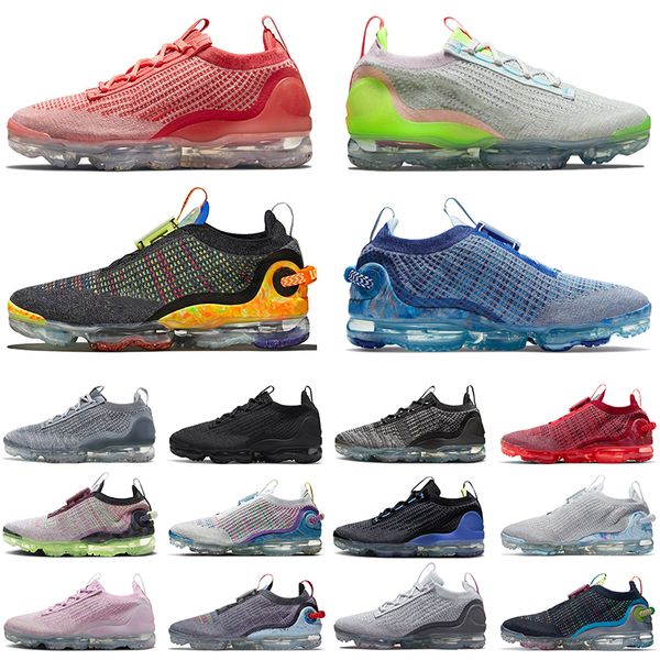 

popula rmens running shoes oreo barely volt dark grey deep royal blue vapours fk-2020 outdoors black speckled light bone team read trainers, White;red