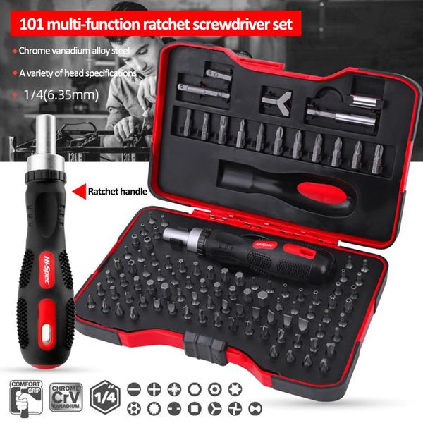 

100pc screwdriver set with bit driver tamper proof torq torx hex star precision for home appliances repair professional hand tool sets