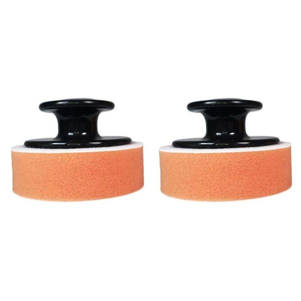 

car waxing polishing tool with handle sponge wash