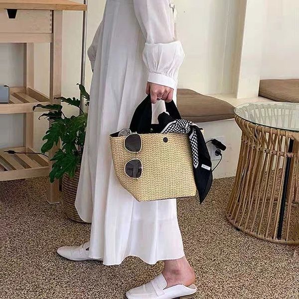 

straw bag women ins2021 new net red beach summer vacation versatile woven hand