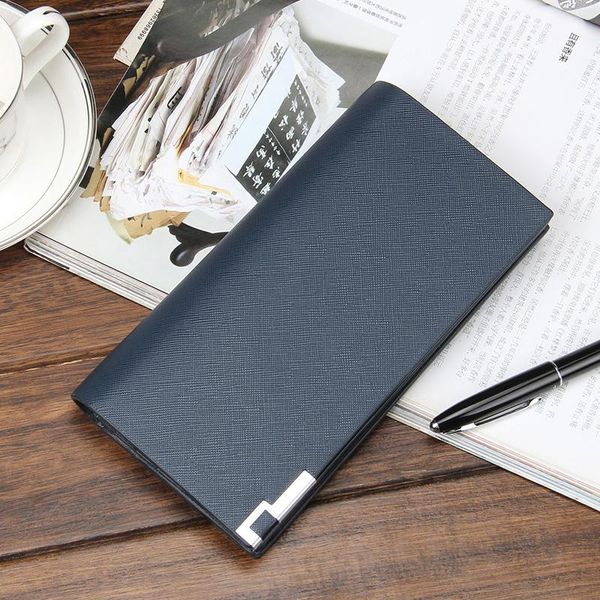 

wallets arrival brand pu leather men's long wallet black and purses card holder male clutches bag, Red;black