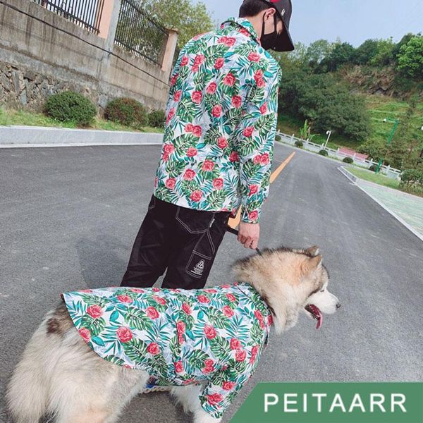 

dog apparel [peitaarr]pet clothing clothes shirts printed holiday style spring and summer thin section breathable pet