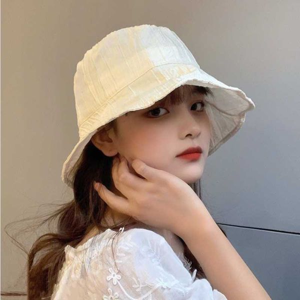 

wide brim hats 20210senior hat for woman men double-sided fisherman cap outdoor cycling is prevented bask in breathable fishing shading, Blue;gray