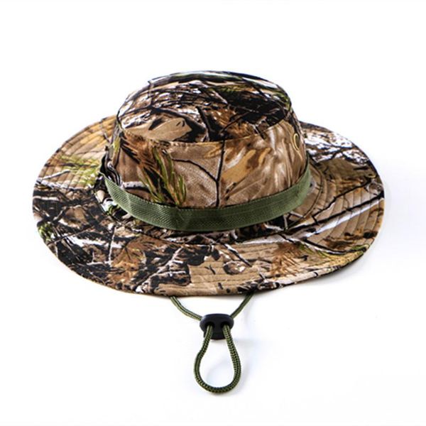 

cloches bucket hats outdoor sport snapback caps jungle tactical cap sniper camouflage bonnie hat casual gorras adjustable, Blue;gray