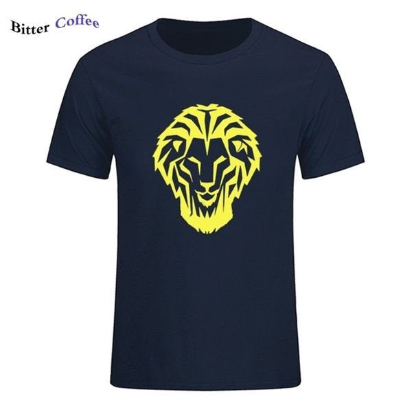 Moda Erkekler Tees Tops Atletizm Bilbao kulübü Espana Leones T-shirt San Mames İspanya aslan fanı Kısa Kollu T Gömlek 210716