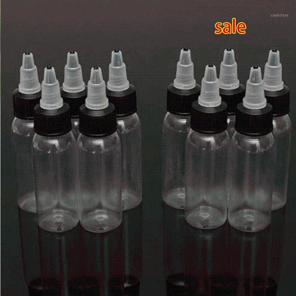

other tattoo supplies 120ml 4oz cap empty plastic transparent ink pigment bottle 20pcs/ lot1
