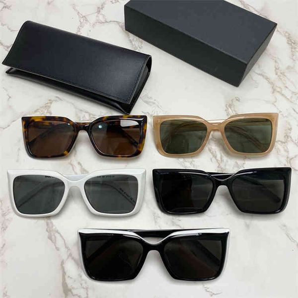 

2022 factory wholesale haley same sunglasses ins box personality fashion sunglasses women sl69, White;black