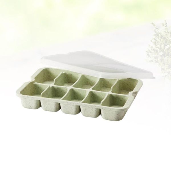 

3pcs kitchen wheat straw dumpling box storage boxes bins bottles & jars