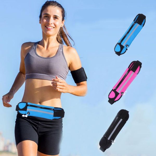 

for xgody mate 10 / note 8 outdoor waterproof running waist bag mobile phone holder armband mate30 mini sports cell cases