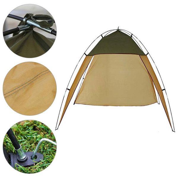

1pcs outdoor canopy lightweight tent windshield camping large awning picnic beach pergola s8b0900 tents and shelters