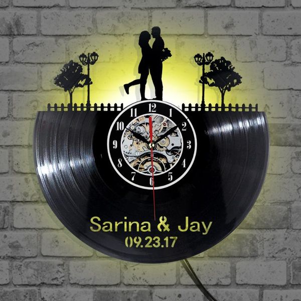 

record wall clock in clocks sarina & jay watch moden design home decor