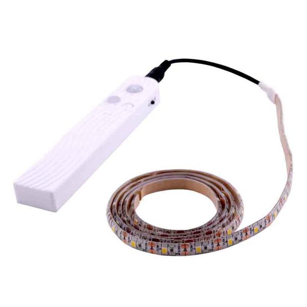 

strip light pir motion sensor tape 1m 2m 3m 2835 waterproof ip65 bed cabinet closet 5 volt bande white strips led