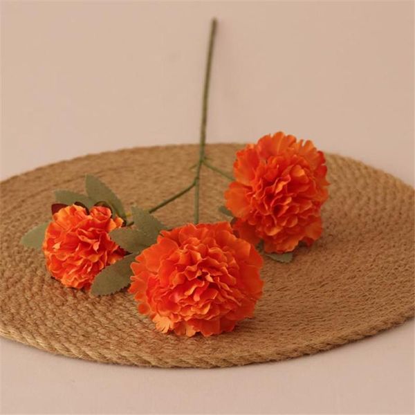 

decorative flowers & wreaths 11pcs european fake peony (3 heads/piece) 28.35" simulation oil painting for wedding home artificial