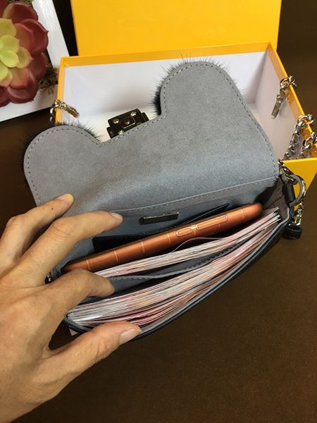 

2020 new designer small square bag, ladies one-shoulder messenger bag, little monster eye chain bag, factory sales