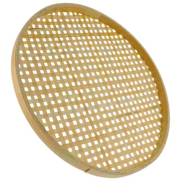 

kitchen storage & organization bamboo weaving sieve premium multi-functional